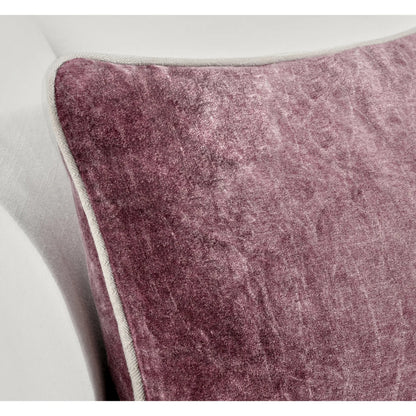 Harriet Velvet Throw Pillow by Villa by Classic Home. Made from 100% cotton velvet in a unique style.