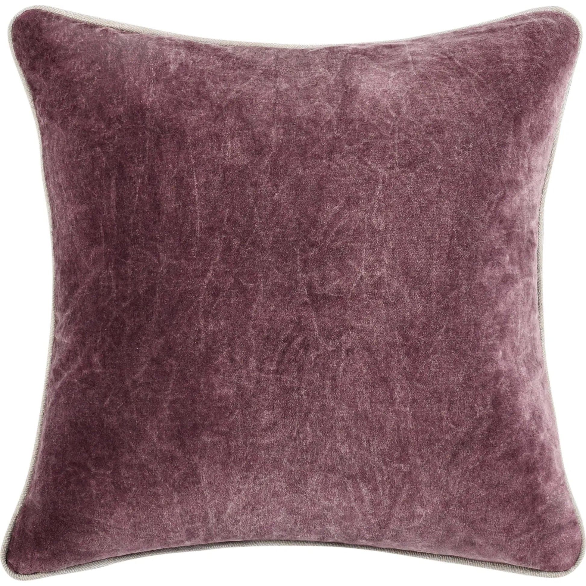 Harriet Velvet Throw Pillow by Villa by Classic Home. Made from 100% cotton velvet in a unique style.