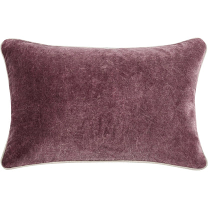 Harriet Velvet Throw Pillow by Villa by Classic Home. Made from 100% cotton velvet in a unique style.