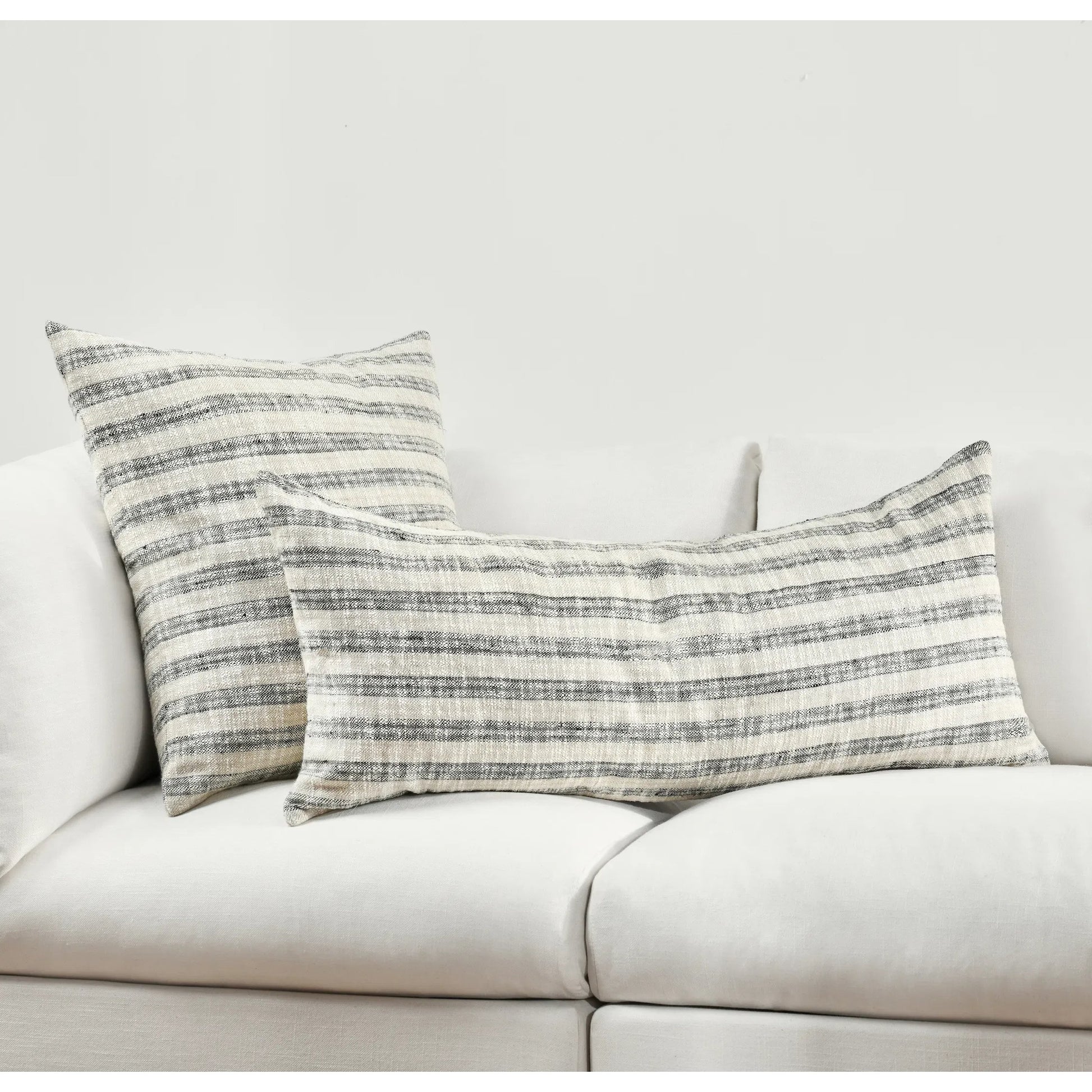 Linna Linen Blend Fabric Throw Pillow by Villa by Classic Home. Made from 60% cotton, 40% linen in a transitional style.