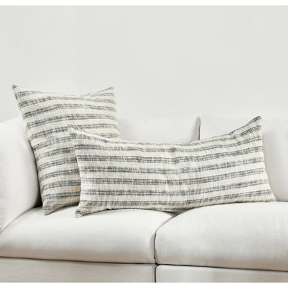 Linna Linen Blend Fabric Throw Pillow by Villa by Classic Home. Made from 60% cotton, 40% linen in a transitional style.