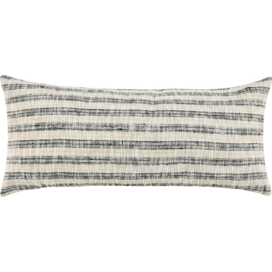 Linna Linen Blend Fabric Throw Pillow by Villa by Classic Home. Made from 60% cotton, 40% linen in a unique style.