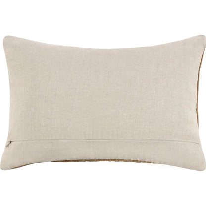 Toscano Genuine Leather Throw Pillow by Villa by Classic Home in chestnut brown. Made from 100% genuine leather in a traditional style.