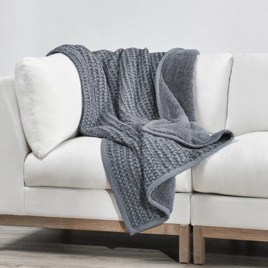 Colorman Belgian Linen Blend Throw Blanket by Villa by Classic Home. Made from unique in a unique style.