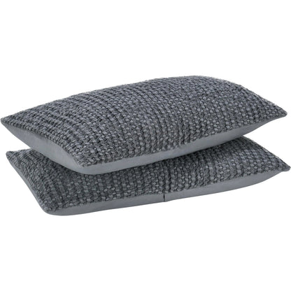 Colmar Natural Sham by Villa by Classic Home. Made from 50% cotton, 50% belgian flax linen in a transitional style.