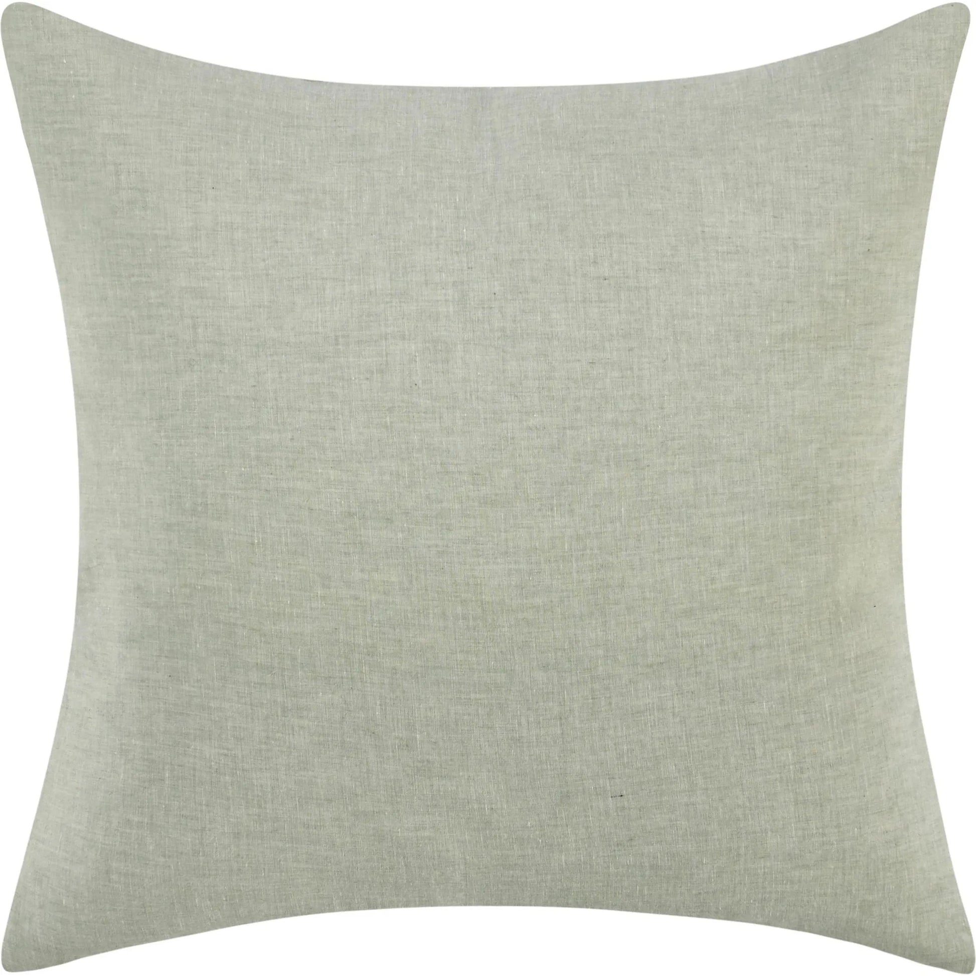 Jayson Sagebrush Linen Cashmere Sham by Villa by Classic Home in sage. Made from 70% linen, 25% cotton, 5% cashmere in a transitional style.