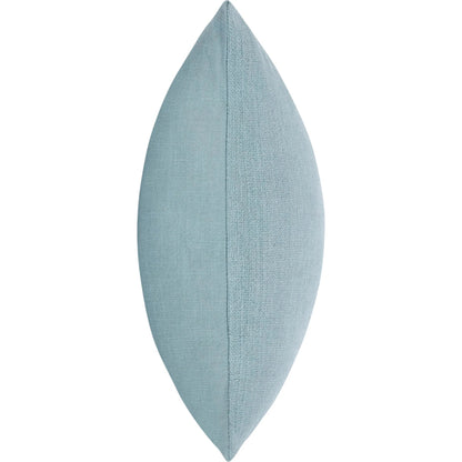 Breton Cotton Linen Blend Throw Pillow by Villa by Classic Home in blue. Made from 60% cotton, 40% belgian linen in a eclectic & global style.