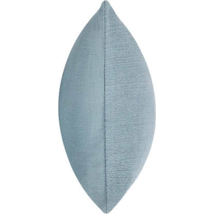 Breton Cotton Linen Blend Throw Pillow by Villa by Classic Home in blue. Made from 60% cotton, 40% belgian linen in a eclectic & global style.