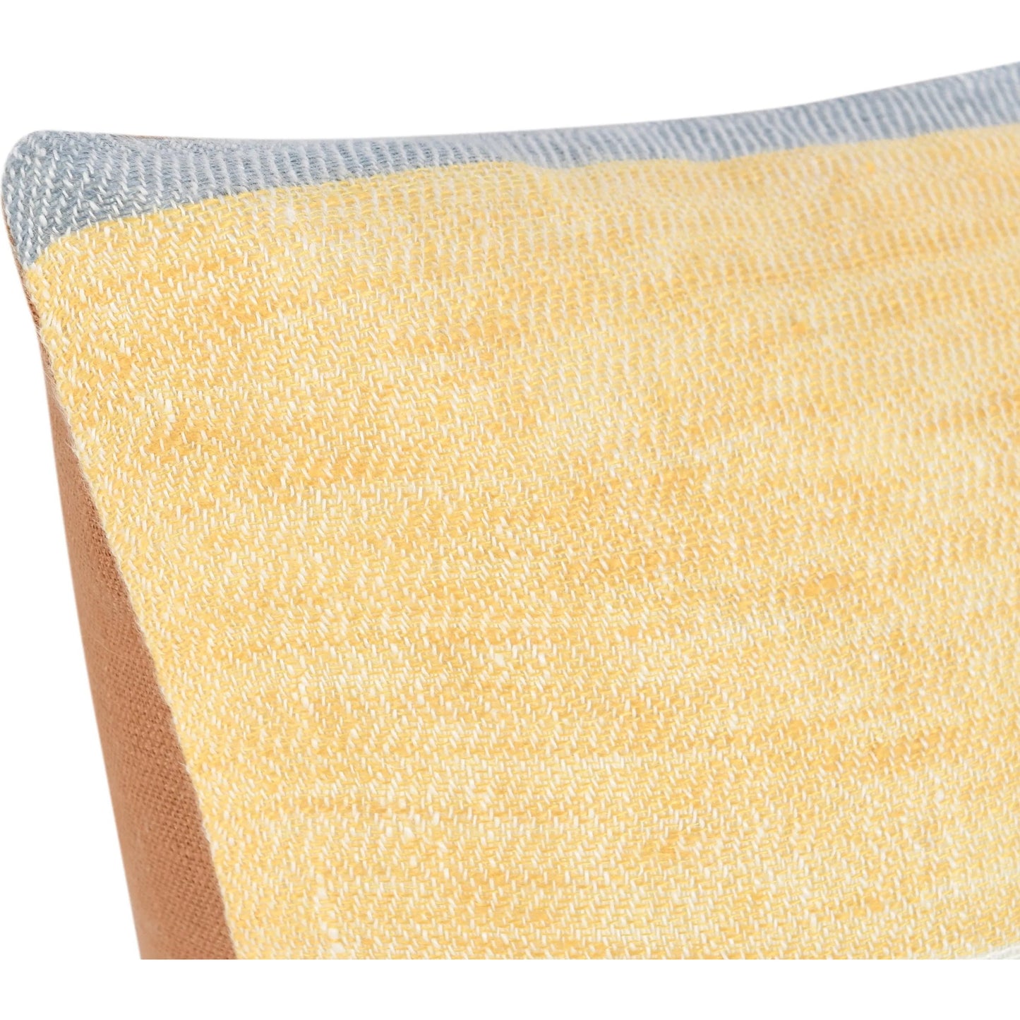 006 SI-2243697 | Closeup | Crawford Multicolor Throw Pillow by Villa by Classic Home in red. Made from 100% belgian flax linen in a eclectic & global style.