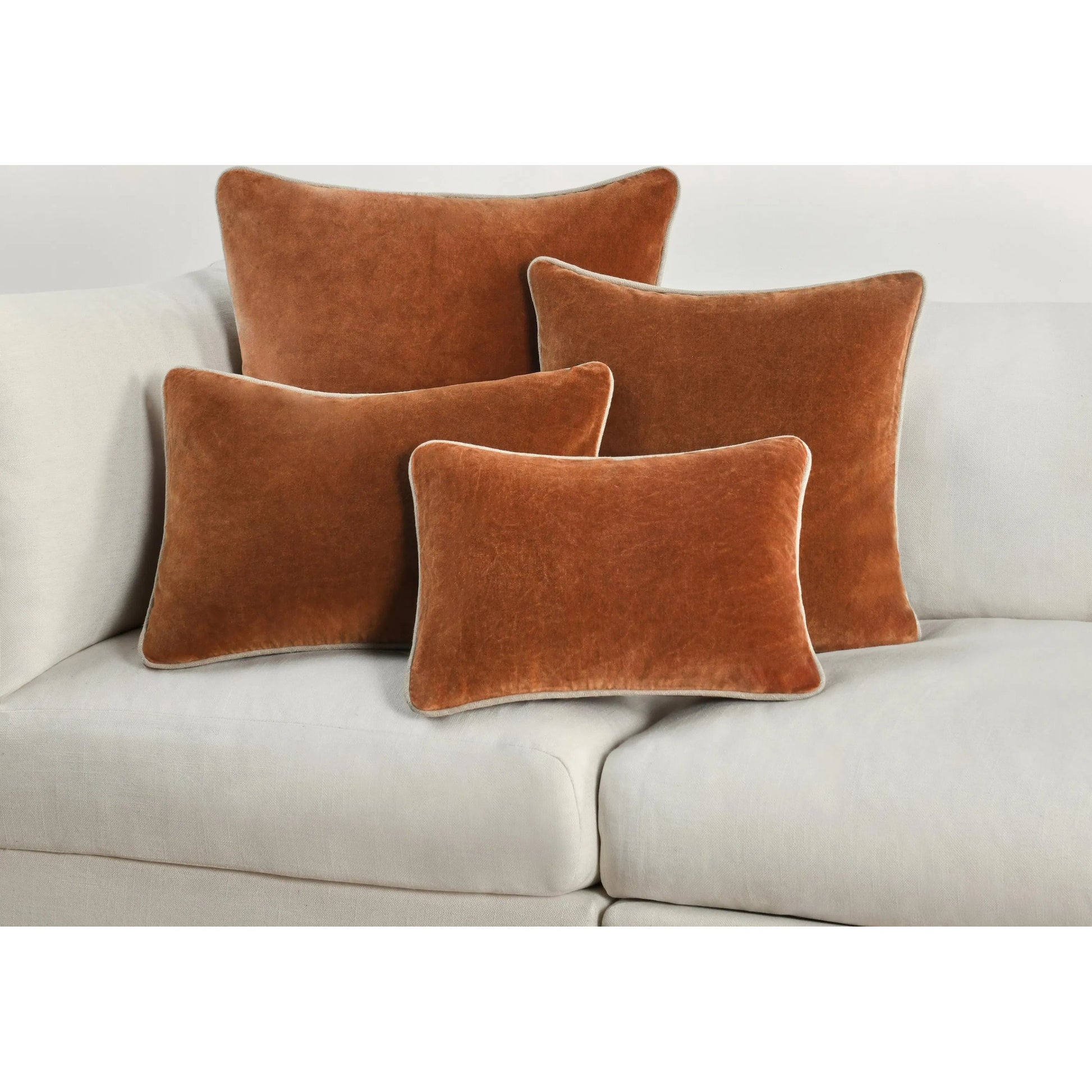 Harriet Velvet Throw Pillow by Villa by Classic Home. Made from 100% cotton velvet in a unique style.