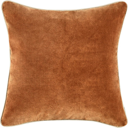 Harriet Velvet Throw Pillow by Villa by Classic Home. Made from 100% cotton velvet in a unique style.