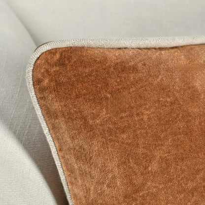 Harriet Velvet Throw Pillow by Villa by Classic Home. Made from 100% cotton velvet in a unique style.