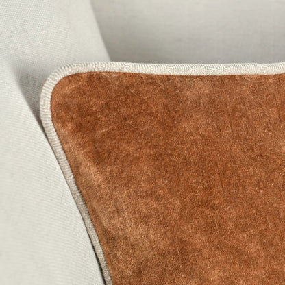 Harriet Velvet Throw Pillow by Villa by Classic Home. Made from 100% cotton velvet in a unique style.