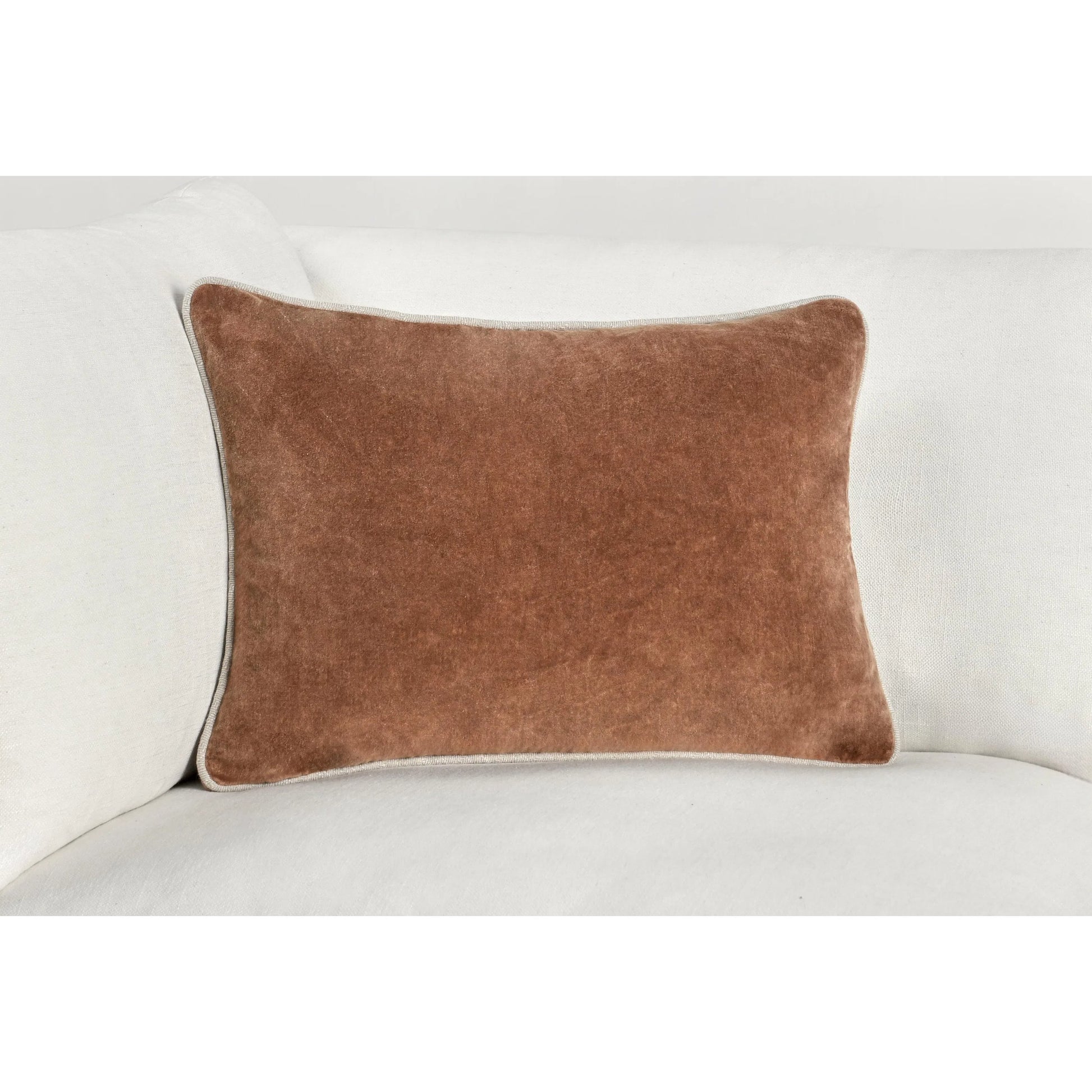Harriet Velvet Throw Pillow by Villa by Classic Home. Made from 100% cotton velvet in a modern style.