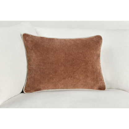 Harriet Velvet Throw Pillow by Villa by Classic Home. Made from 100% cotton velvet in a modern style.