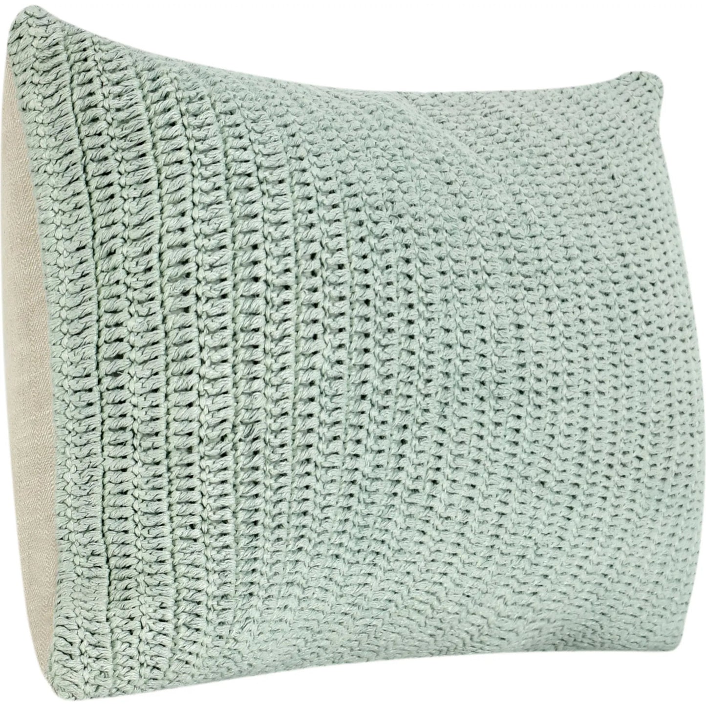 003 SI-2243846 | Additional Silo | Rina Belgian Linen Throw Pillow by Villa by Classic Home in sagebrush green. Made from 100% belgian flax linen in a transitional style.