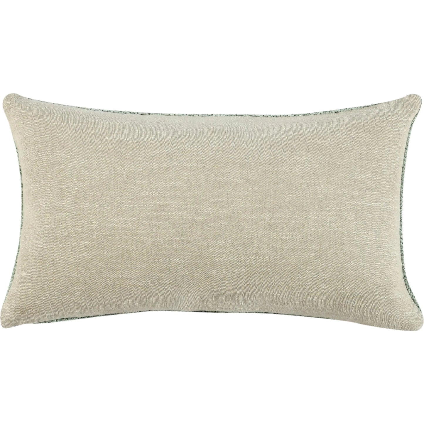 002 SI-2243846 | Additional Silo | Rina Belgian Linen Throw Pillow by Villa by Classic Home in sagebrush green. Made from 100% belgian flax linen in a transitional style.
