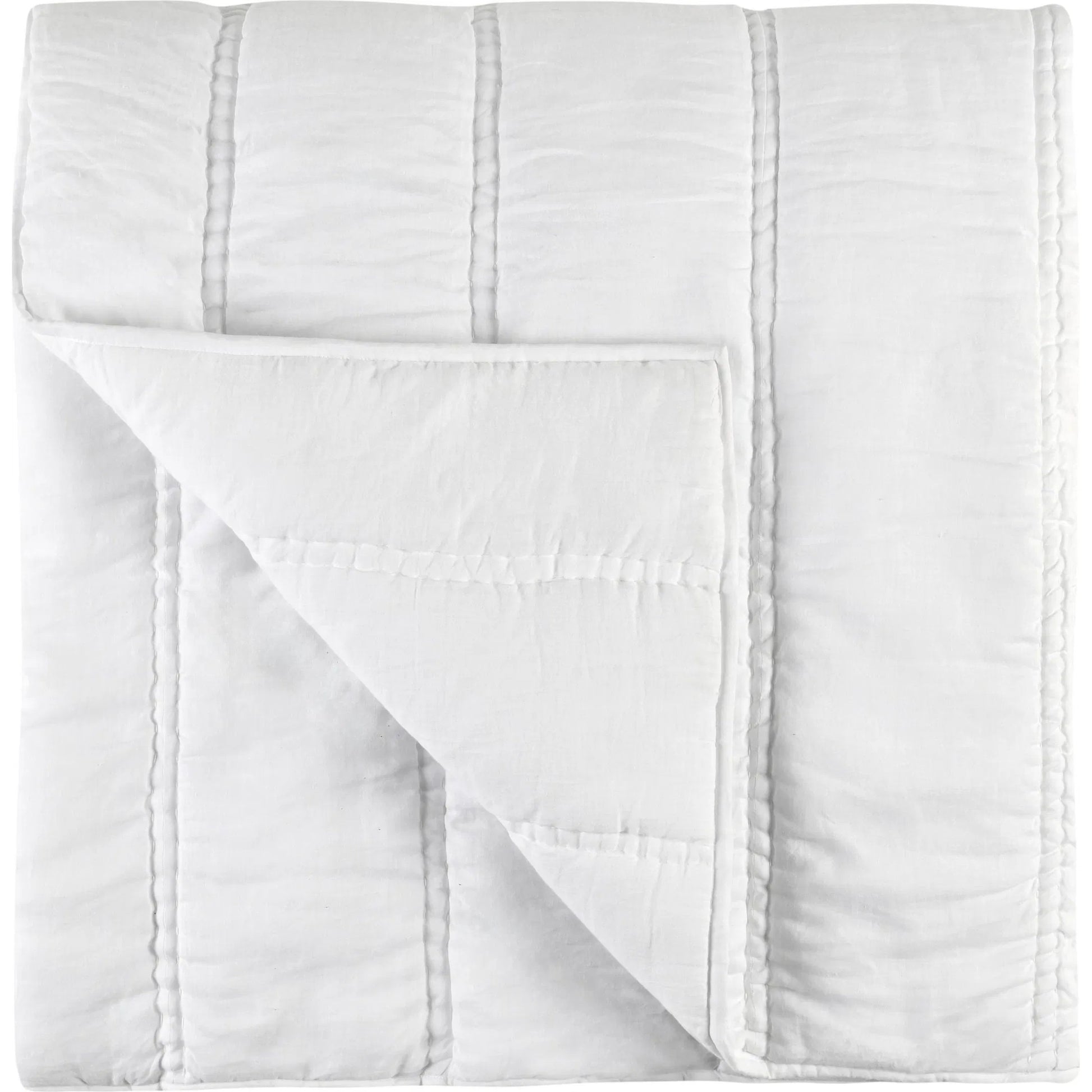 Rowen Cloud Quilt by Villa by Classic Home. Made from 100% ramie in a transitional style.