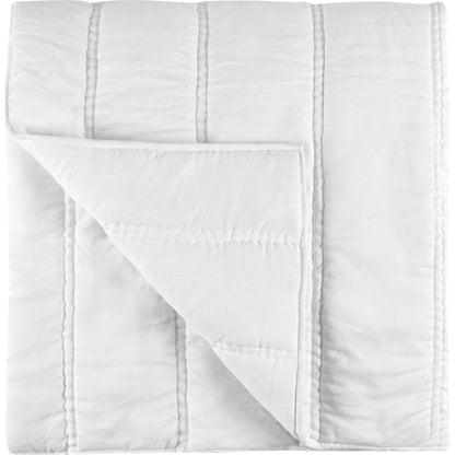 Rowen Cloud Quilt by Villa by Classic Home. Made from 100% ramie in a transitional style.