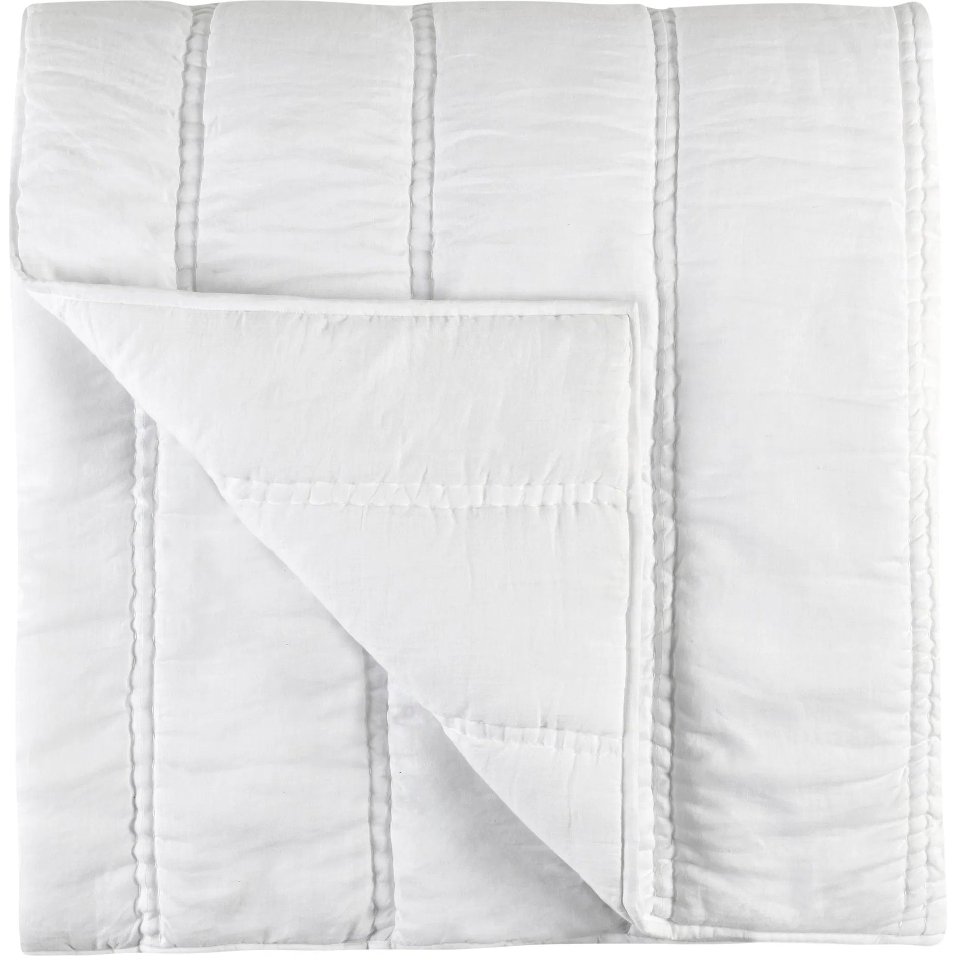 Rowen Cloud Quilt by Villa by Classic Home. Made from 100% ramie in a transitional style.