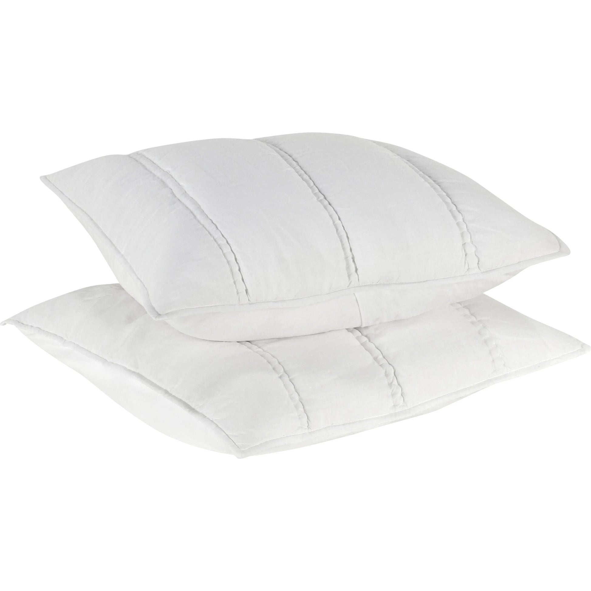 Rowen Cloud Sham by Villa by Classic Home. Made from 100% ramie in a transitional style.