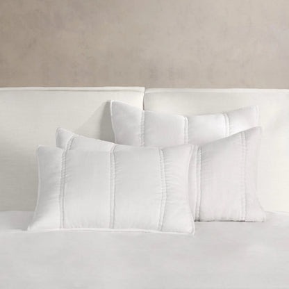 Rowen Cloud Sham by Villa by Classic Home. Made from 100% ramie in a transitional style.