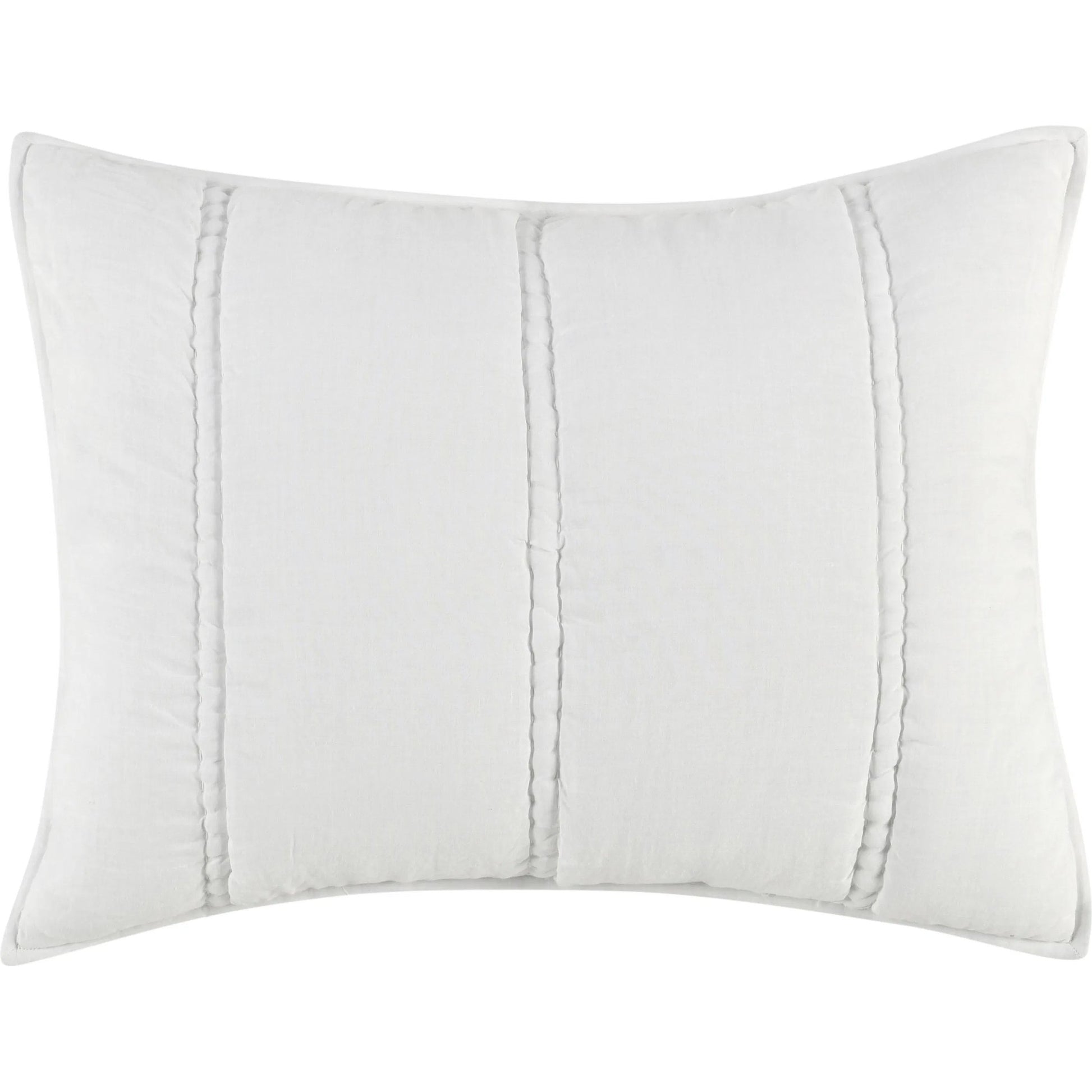 Rowen Cloud Sham by Villa by Classic Home. Made from 100% ramie in a transitional style.