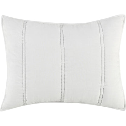 Rowen Cloud Sham by Villa by Classic Home. Made from 100% ramie in a transitional style.