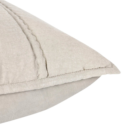 Rowen Cloud Sham by Villa by Classic Home. Made from 100% ramie in a transitional style.