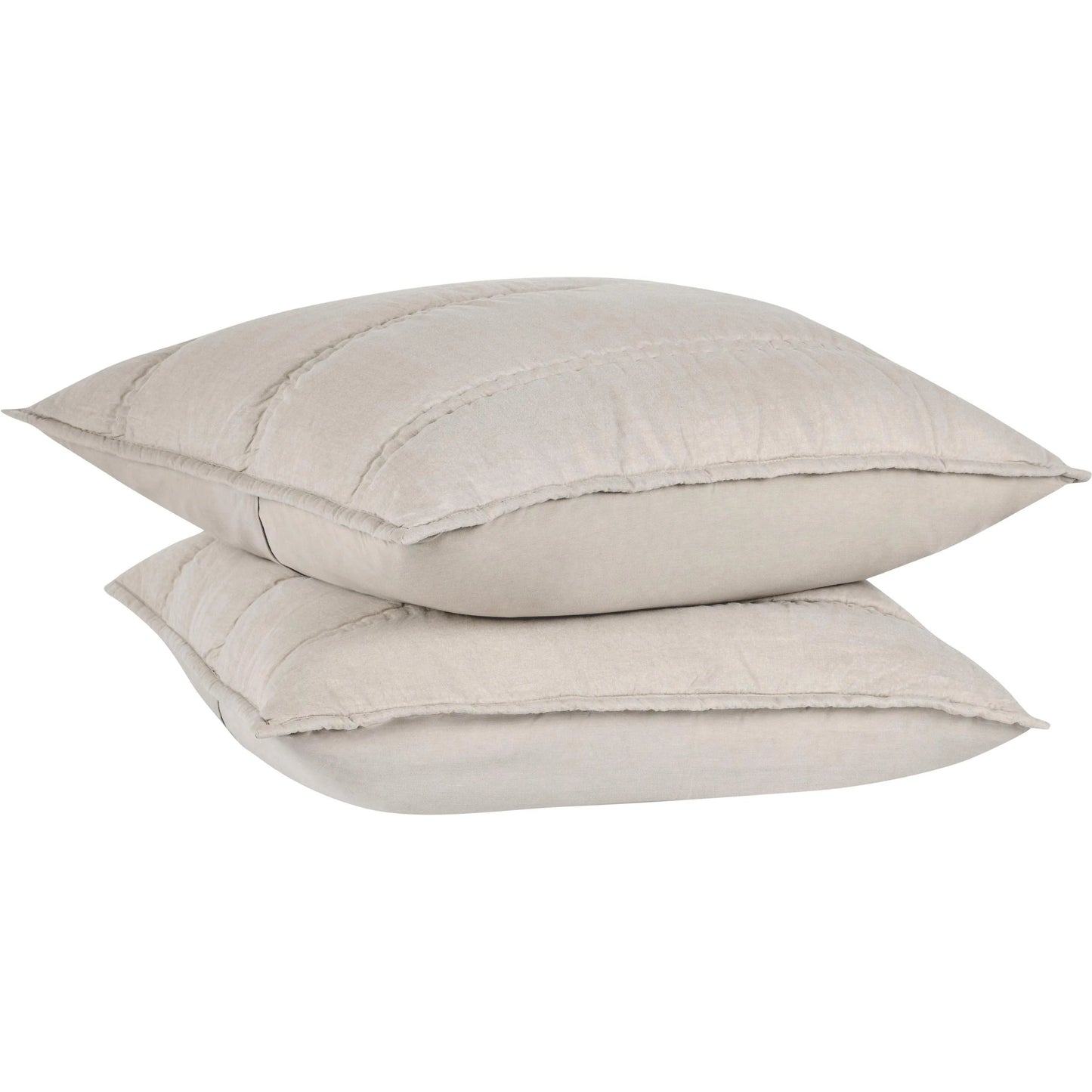 019 SI-2256395 | Additional Silo | Rowen Cloud Sham by Villa by Classic Home. Made from 100% ramie in a transitional style.