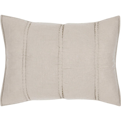 Rowen Cloud Sham by Villa by Classic Home. Made from 100% ramie in a transitional style.