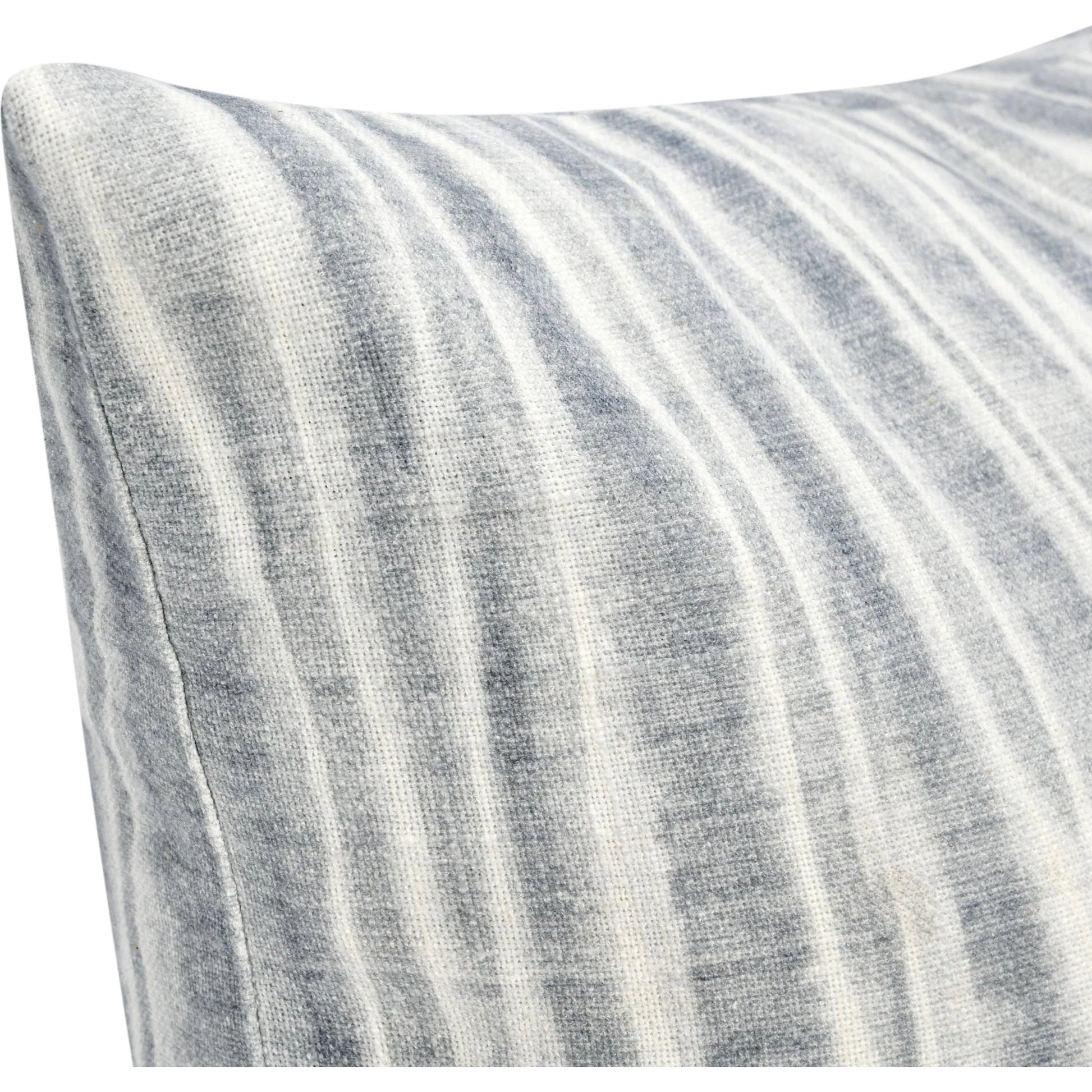 Holston Cotton Fabric Throw Pillow by Villa by Classic Home in blue. Made from 100% cotton in a modern style.