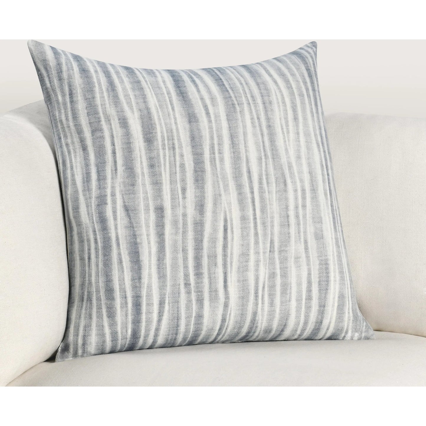 002 SI-2243714 | Lifestyle | Holston Cotton Fabric Throw Pillow by Villa by Classic Home in blue. Made from 100% cotton in a modern style.