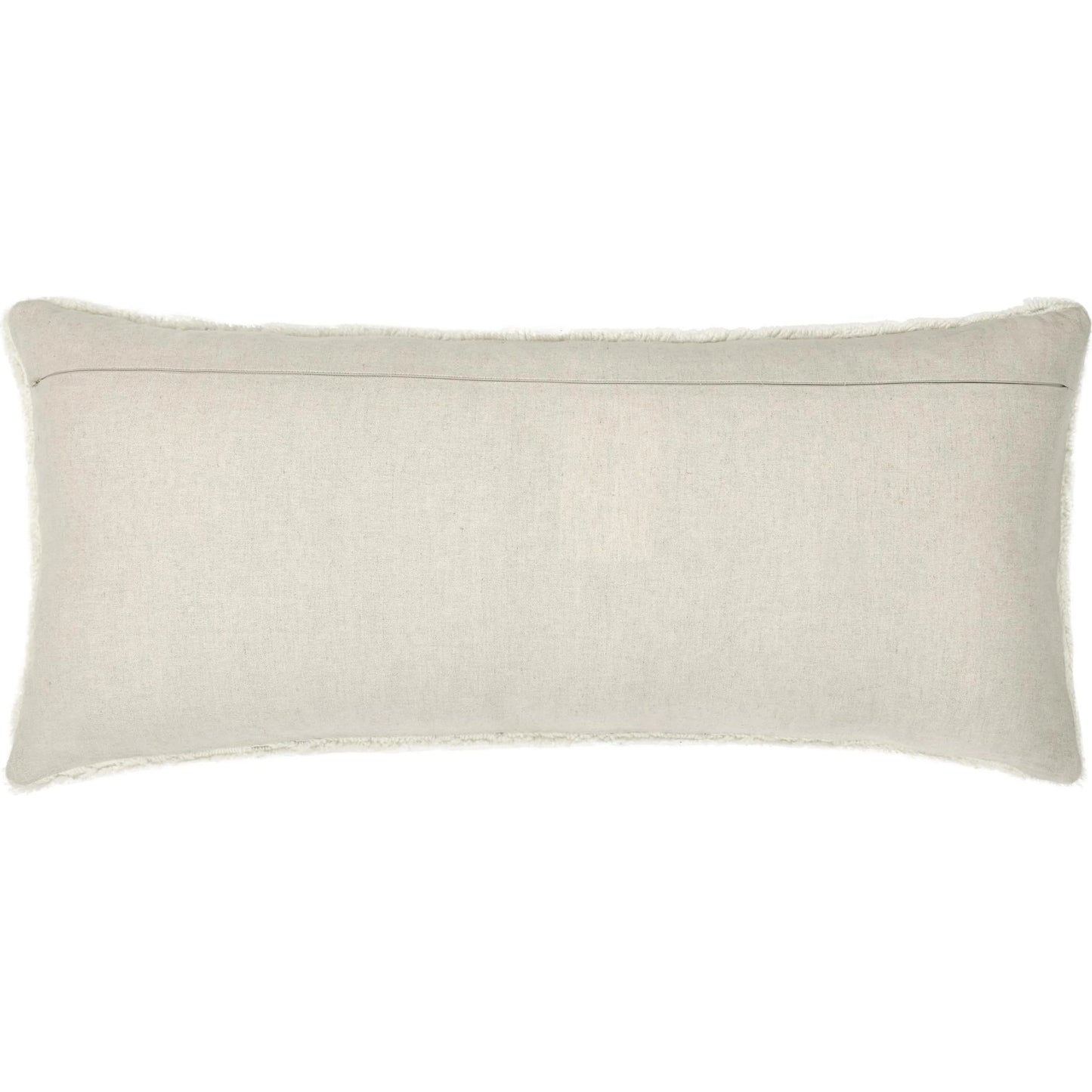 008 SI-2243852 | Additional Silo | Mercer Wool Blend Fabric Throw Pillow by Villa by Classic Home in ivory. Made from 90% wool, 10% cotton in a transitional style.