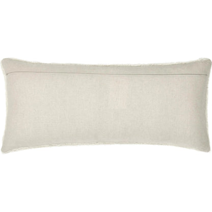 Mercer Wool Blend Fabric Throw Pillow by Villa by Classic Home in ivory. Made from 90% wool, 10% cotton in a transitional style.