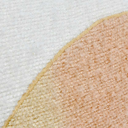 Rahun Hand-Dip Dyed Throw Pillow by Villa by Classic Home in ivory. Made from 70% wool acrylic, 30% polyester in a transitional style.