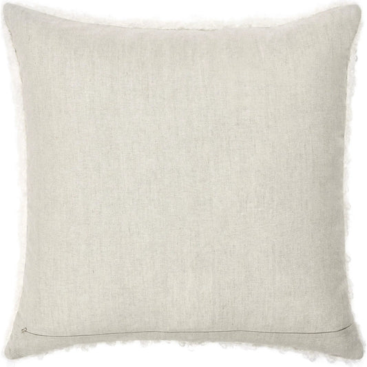 Carters Fabric Ivory Throw Pillow by Villa by Classic Home in ivory. Made from 100% polyester in a transitional style.
