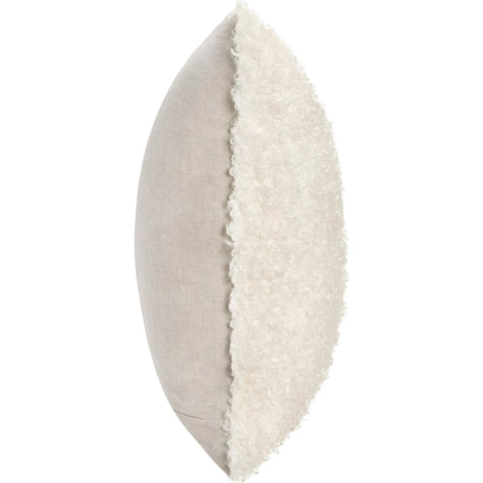 Carters Fabric Ivory Throw Pillow by Villa by Classic Home in ivory. Made from 100% polyester in a unique style.