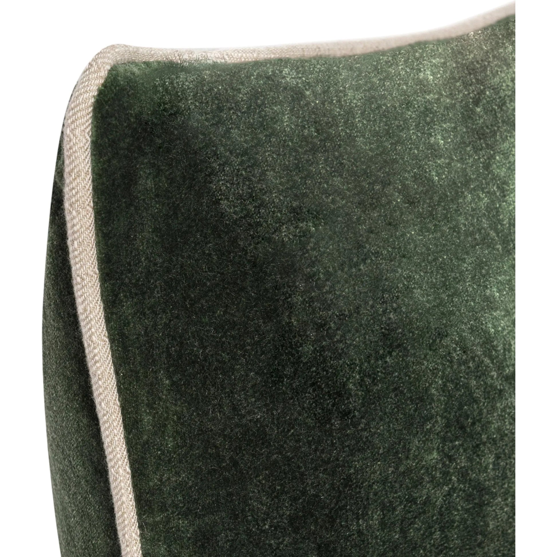 Heirloom Velvet Pillow by Villa by Classic Home in green. Made from 100% cotton in a unique style.