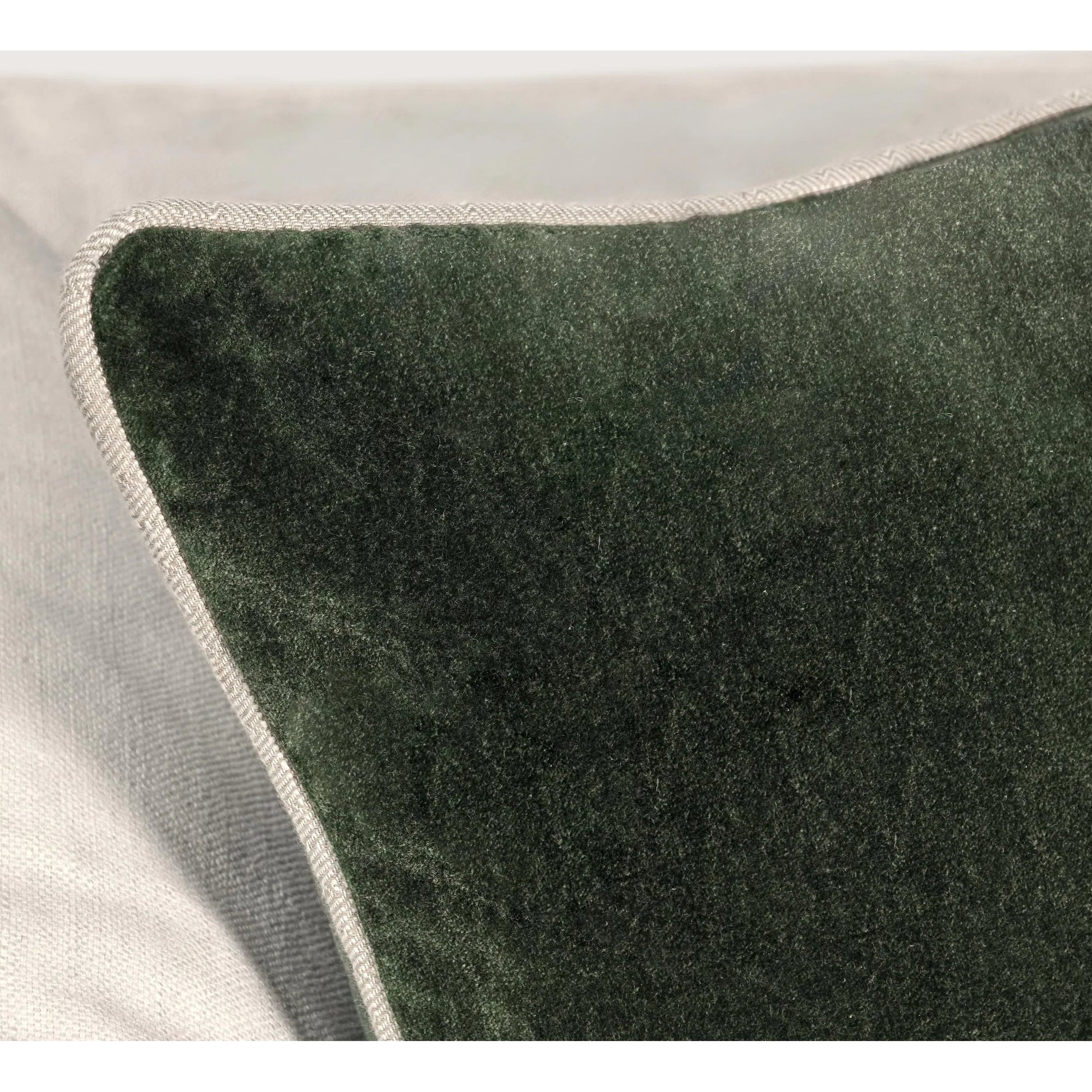 Heirloom Velvet Pillow by Villa by Classic Home in green. Made from 100% cotton in a unique style.