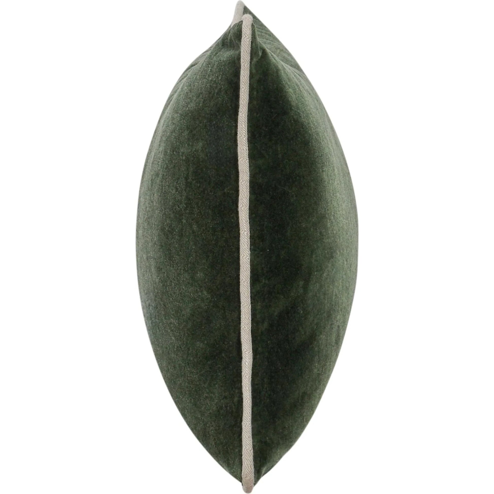 Heirloom Velvet Pillow by Villa by Classic Home in green. Made from 100% cotton in a unique style.