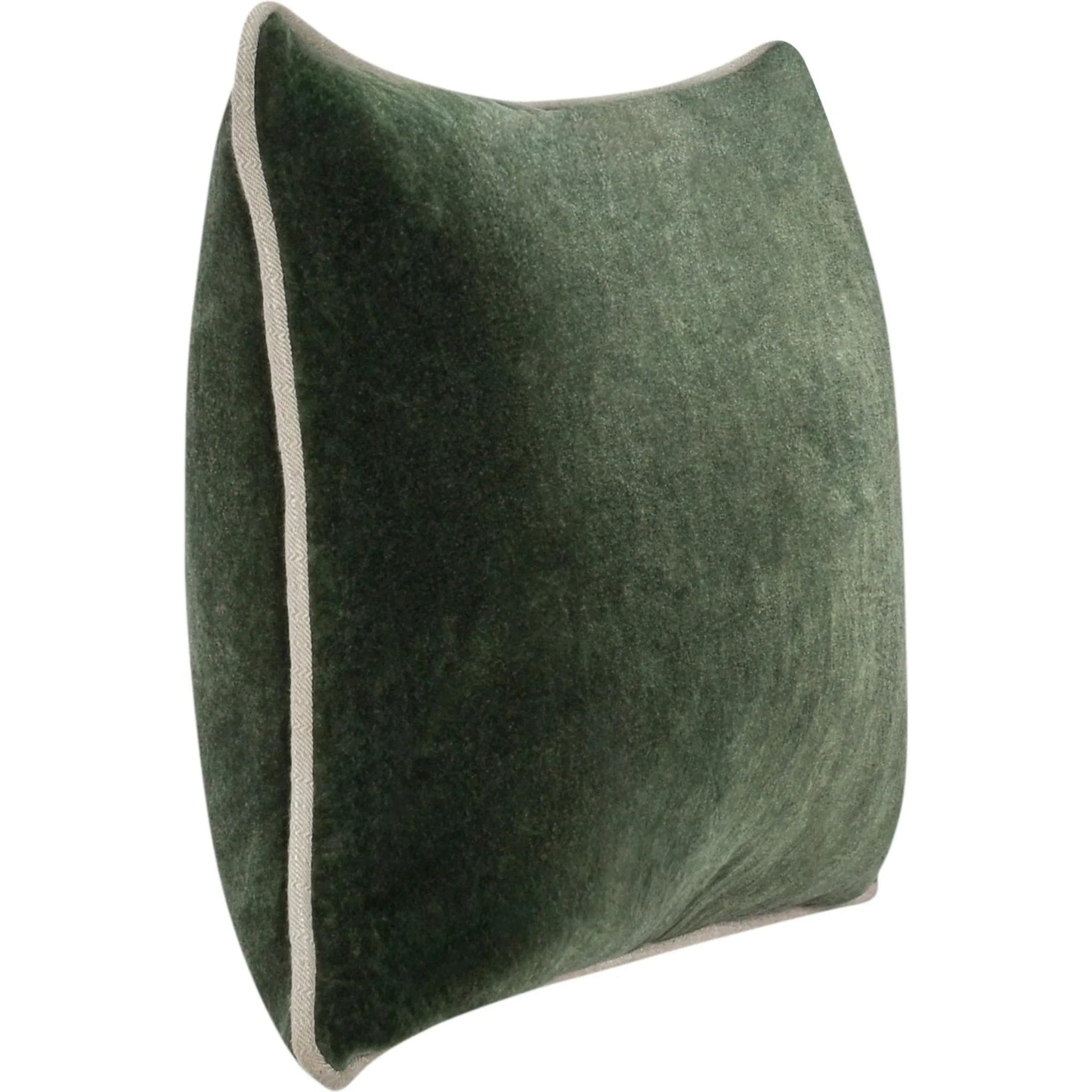 Heirloom Velvet Pillow by Villa by Classic Home in green. Made from 100% cotton in a unique style.