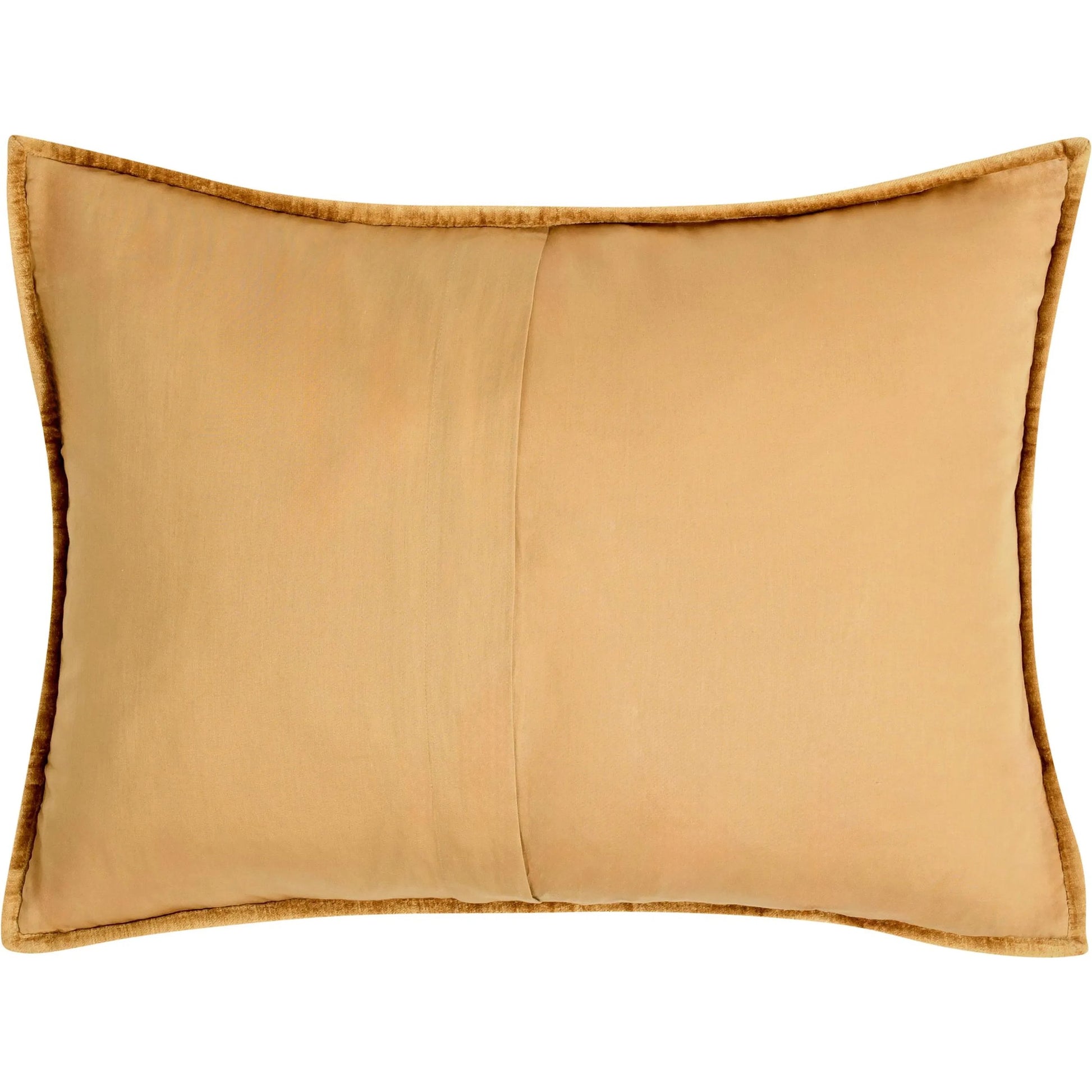 Bari Velvet Honey Gold Sham by Villa by Classic Home in gold. Made from front: 100% rayon velvet, back: 100% solid cotton back in a eclectic & global style.