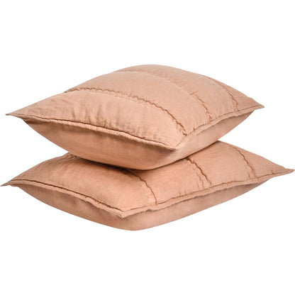 Rowen Cloud Sham by Villa by Classic Home. Made from 100% ramie in a transitional style.