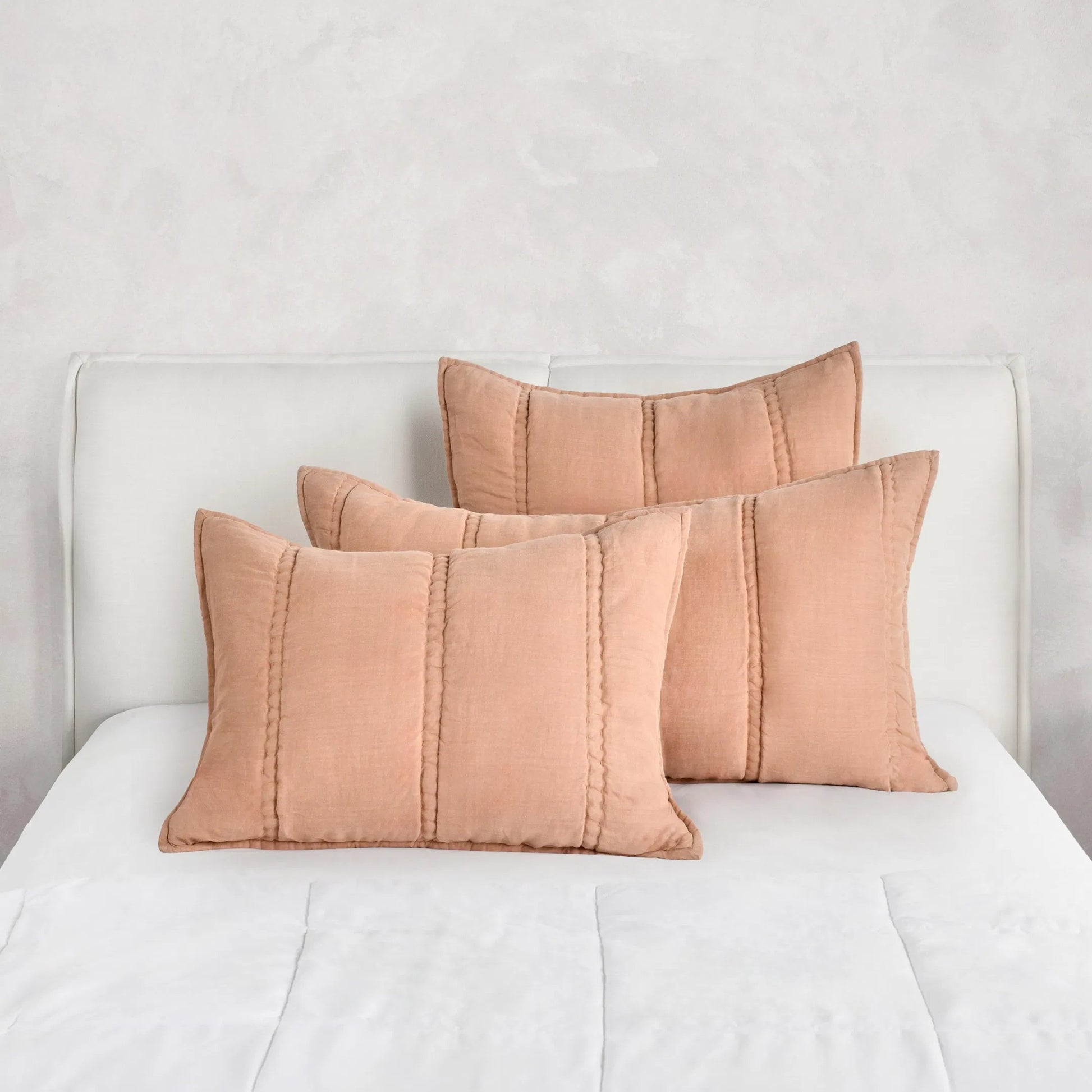 Rowen Cloud Sham by Villa by Classic Home. Made from 100% ramie in a transitional style.