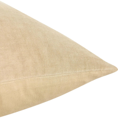 Paloma Hemp Ochre Sham by Villa by Classic Home. Made from 100% hemp in a transitional style.