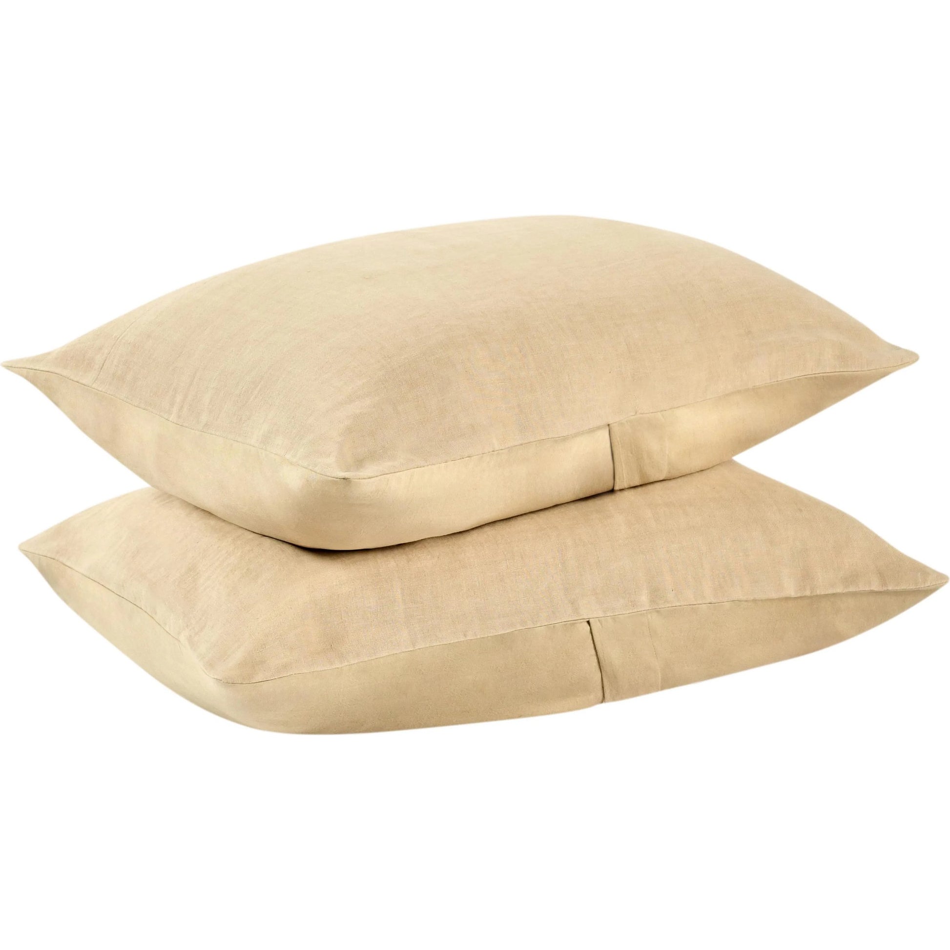 Paloma Hemp Ochre Sham by Villa by Classic Home. Made from 100% hemp in a transitional style.