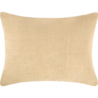 Paloma Hemp Ochre Sham by Villa by Classic Home. Made from 100% hemp in a transitional style.