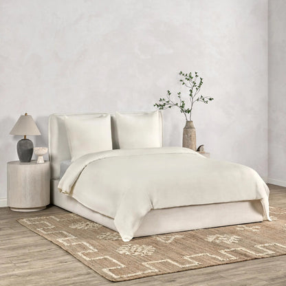 Paloma Hemp Ochre Sham by Villa by Classic Home. Made from 100% hemp in a transitional style.