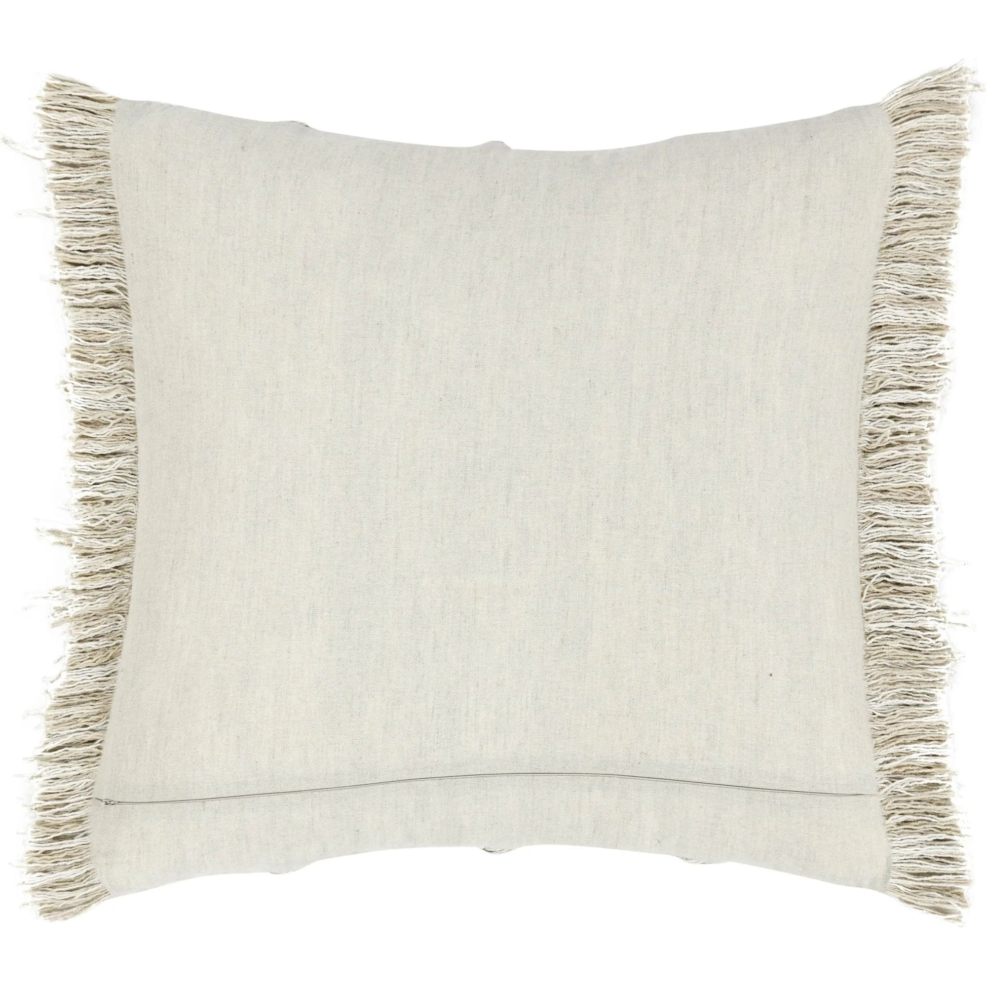 Lucera Woven Fabric Throw Pillow by Villa by Classic Home in beige. Made from 100% cotton in a transitional style.